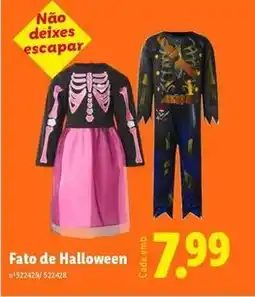 Lidl Fato de halloween promoção