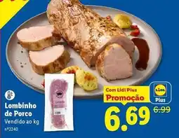Lidl com - lombinho de porco promoção