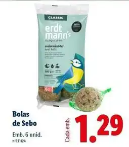 Lidl Classic - bolas de sebo promoção