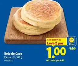 Lidl com - bolo do caco promoção
