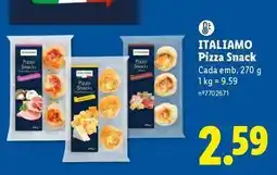 Lidl Italiamo - pizza snack promoção