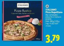 Lidl Italiamo - pizza napolitana promoção
