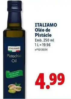 Lidl Italiamo - olèo de pistacio promoção