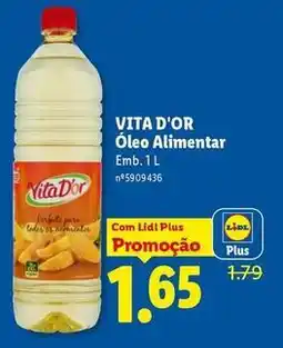 Lidl Vitad'or - oleo alimentar promoção