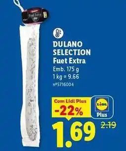 Lidl Dulano - selection promoção