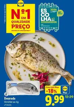 Lidl Lidl - dourada promoção