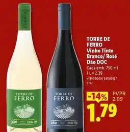 Lidl Vinho tinto branco/rosé promoção