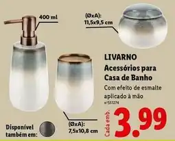 Lidl Acessorios para casa de banho promoção