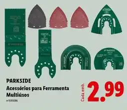 Lidl Parkside - parkside acessórios para ferramenta multiusos promoção
