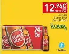 Recheio Super bock - cerveja promoção