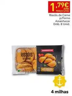 Recheio Amanhecer - rissois de carne p/forno promoção