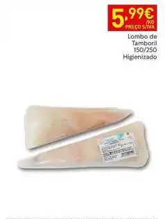 Recheio Lombo de tamboril promoção