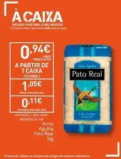 Recheio A+ - arroz agulha pato real promoção