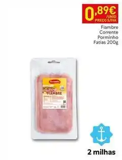 Recheio Porminho - fiambre corrente promoção