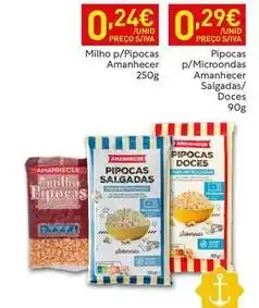 Recheio Amanhecer - pipocas p/microondas promoção