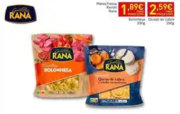 Recheio Rana - massa fresca promoção
