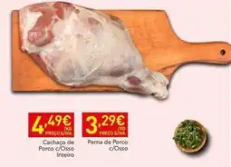 Recheio Cachaco de porco c/osso promoção