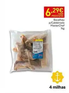 Recheio Masterchef - bacalhau p/ caldeirada promoção
