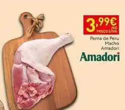 Recheio Amadori - perna de peru macho promoção