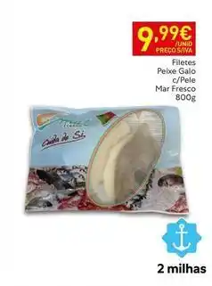 Recheio Filetes peixe galo c/pele mar fresco promoção