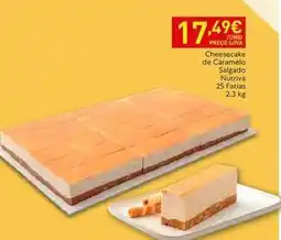 Recheio Nutriaves - cheesecake de caramelo salado promoção