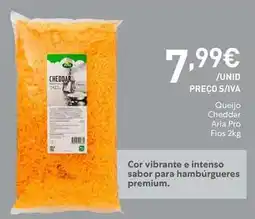 Recheio Premium - queijo cheddar aria pro promoção