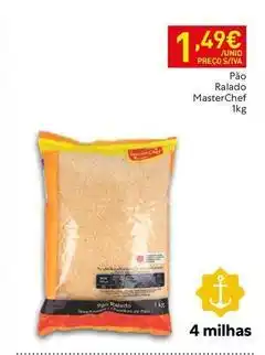 Recheio Masterchef - pão ralado promoção