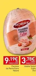 Recheio Nobre - fiambre da perna extra promoção