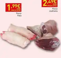 Recheio Porco joalheira promoção