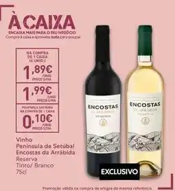 Recheio Vinho península de setúbal encostas da arábida reserva promoção