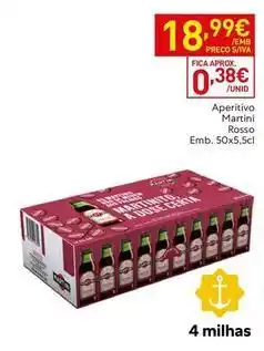 Recheio Martini - aperitivo rosso promoção