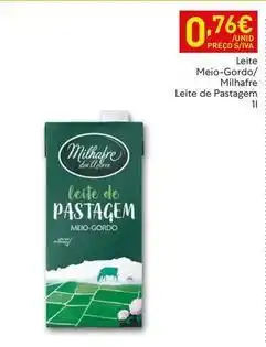Recheio Milhafre - leite promoção