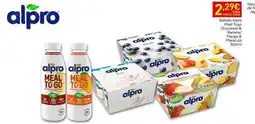 Recheio Danone - bebidas al ajoro promoção
