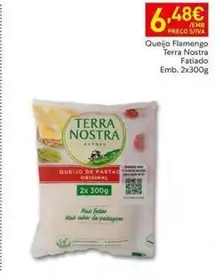 Recheio Terra nostra - queijo flamengo promoção