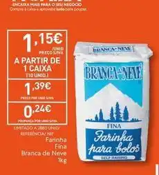 Recheio Branca de neve - farinha de belleza promoção