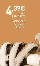Recheio Portobello pequeno marron promoção