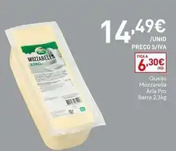 Recheio A+ - queijo mozzarella promoção