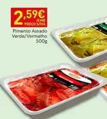 Recheio Pimento assado verde/vermelho promoção