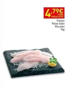 Recheio Filetes peixe galo riscado promoção