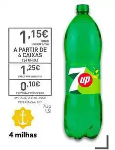 Recheio 7up - 4 caixas promoção