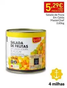 Recheio Masterchef - salada de frutas em calda promoção