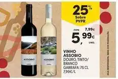 Continente Bom dia Assobio - vinho promoção