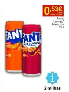 Recheio Fanta - laranja/maracujá promoção