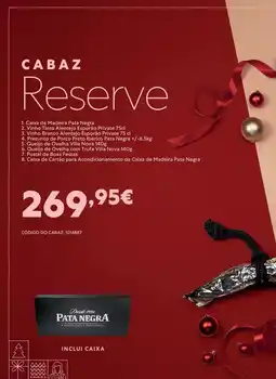 Recheio Madeira - reserve promoção