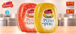 Recheio Campofrio - peito de peru promoção