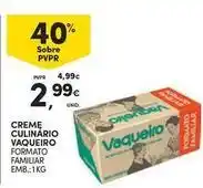Continente Bom dia Vaqueiro - creme culinário promoção
