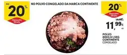 Continente Bom dia Continente - polvo congelado da marca promoção