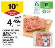 Continente Bom dia €co+ - carne picada de novilho angus continente selecao promoção