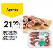 Continente Bom dia Continente - costeletas de borrego promoção