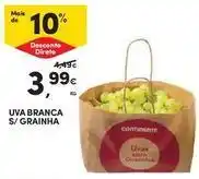 Continente Bom dia Continente - uva branca s/grainha promoção
